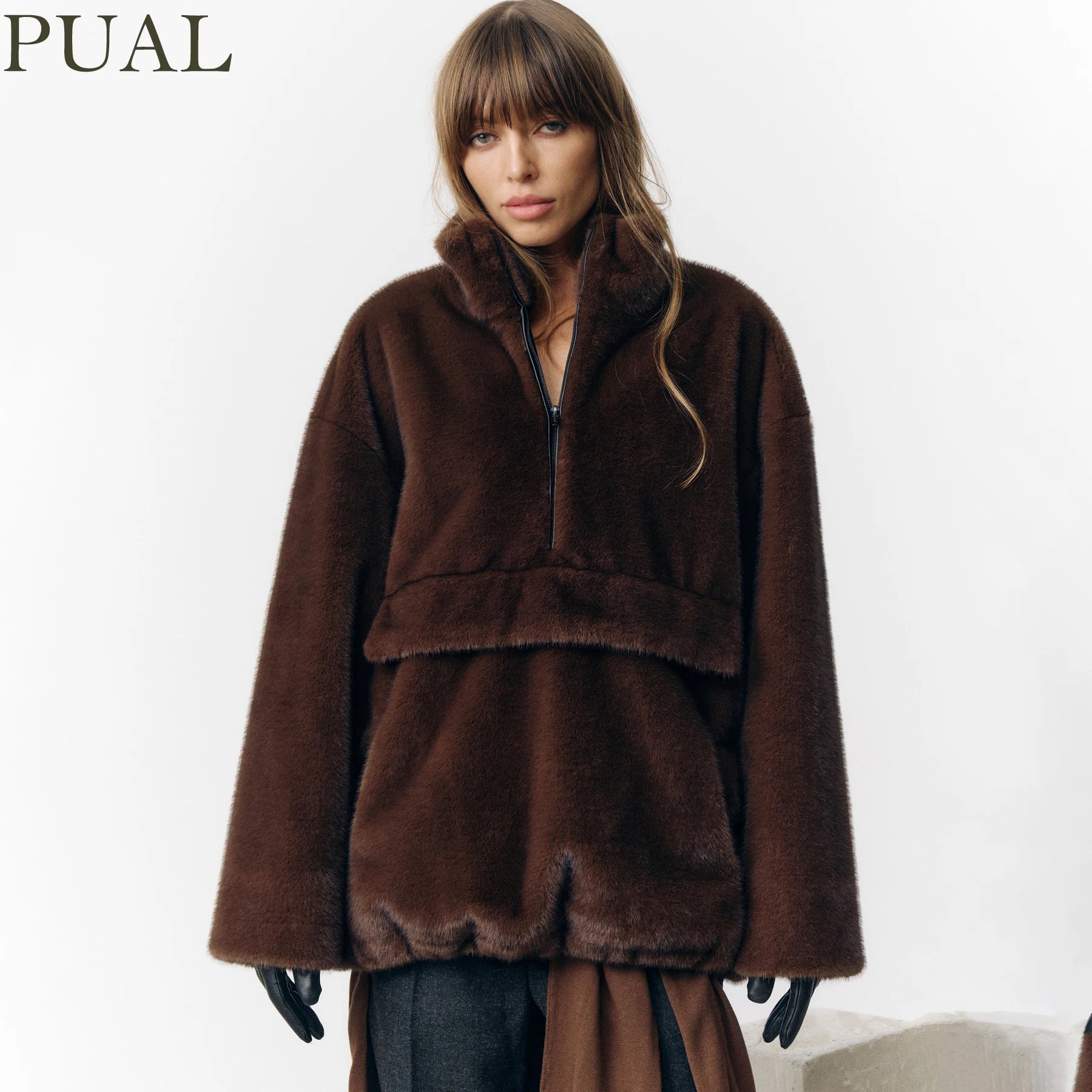 Faux Fur Coat