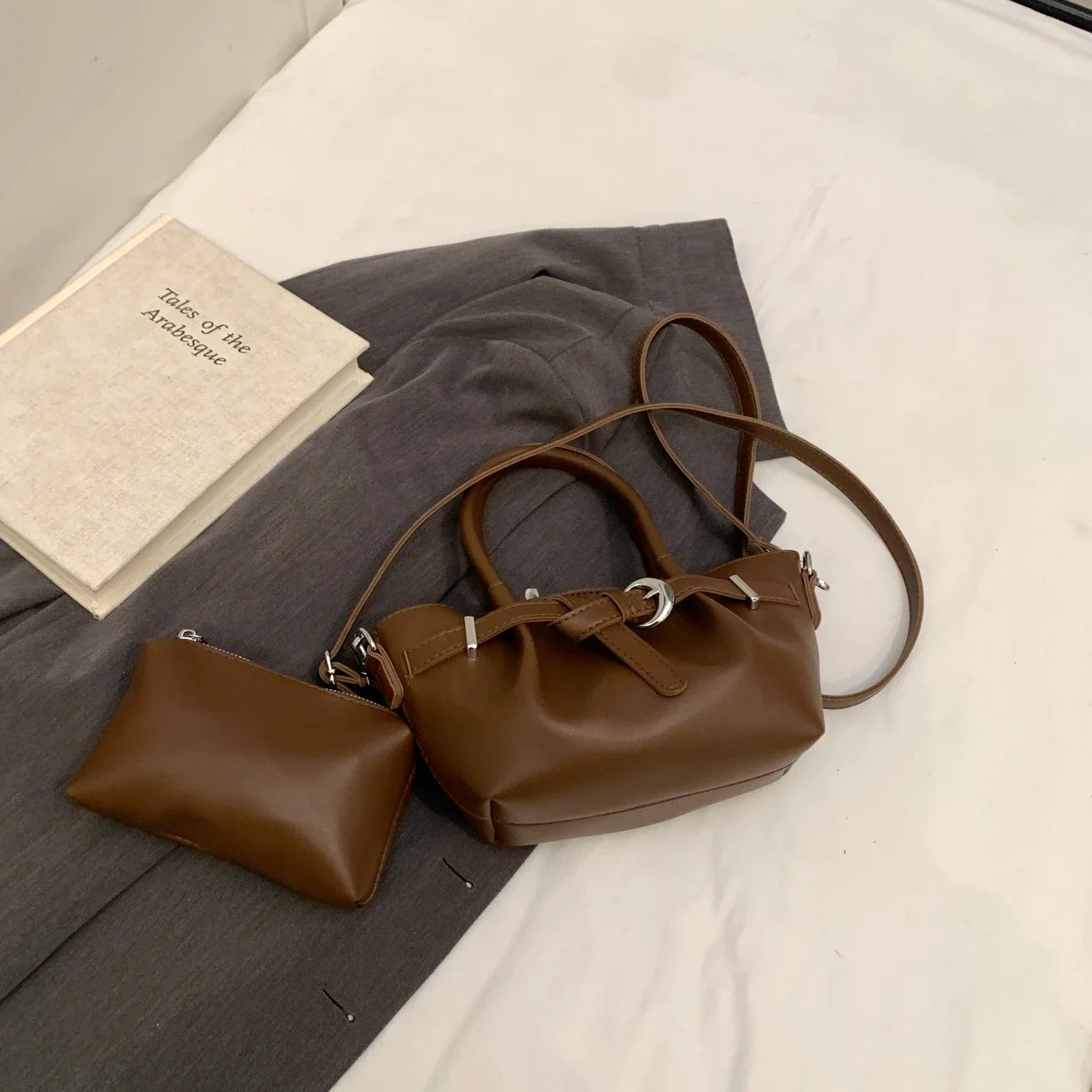 Leather Shoulder Bag