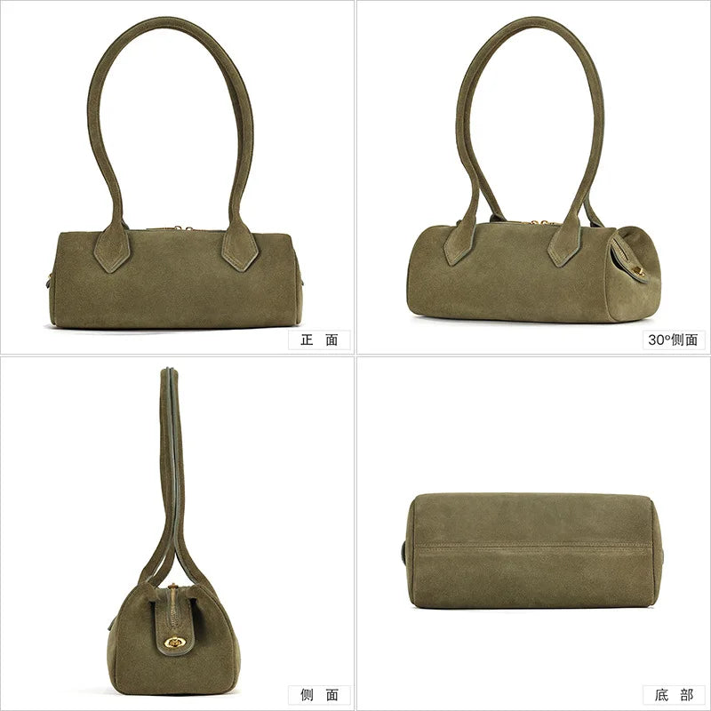 Solid Green Handbag