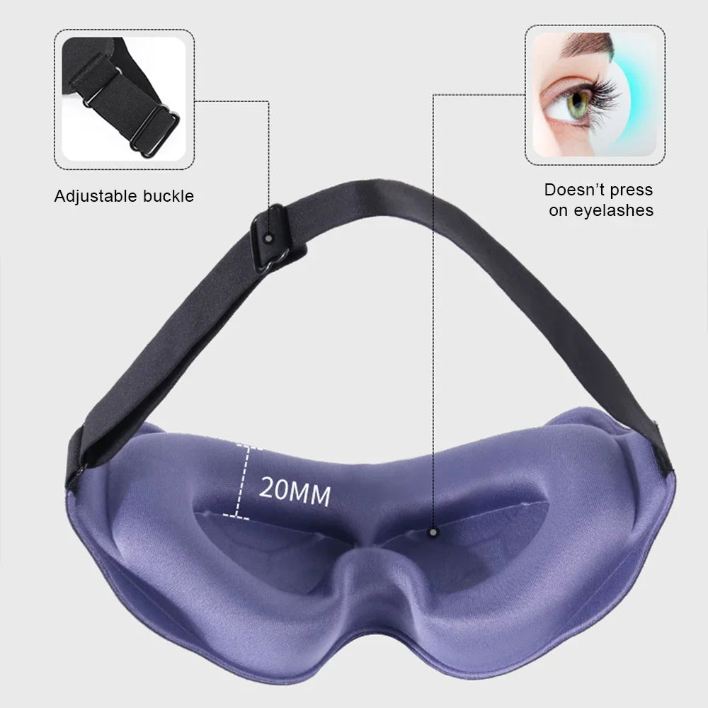 3D Sleeping Mask for lash extensions