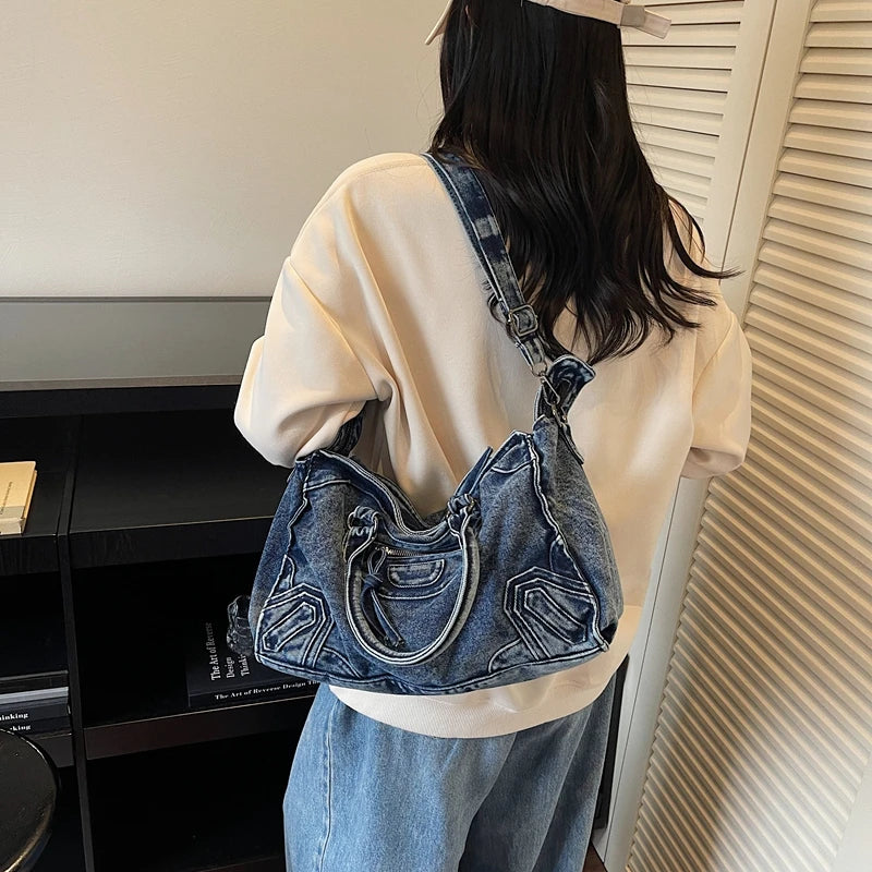 Denim Handbag