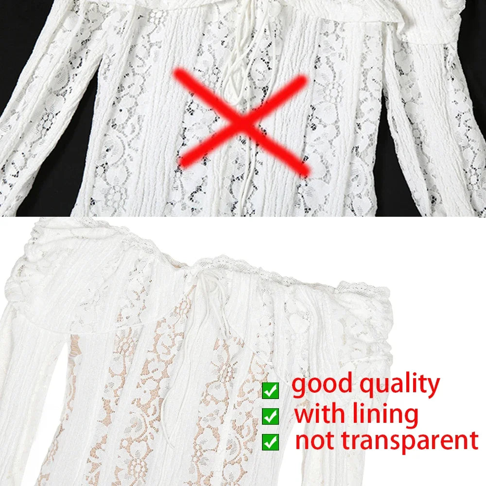 Suninheart White Evening Dress