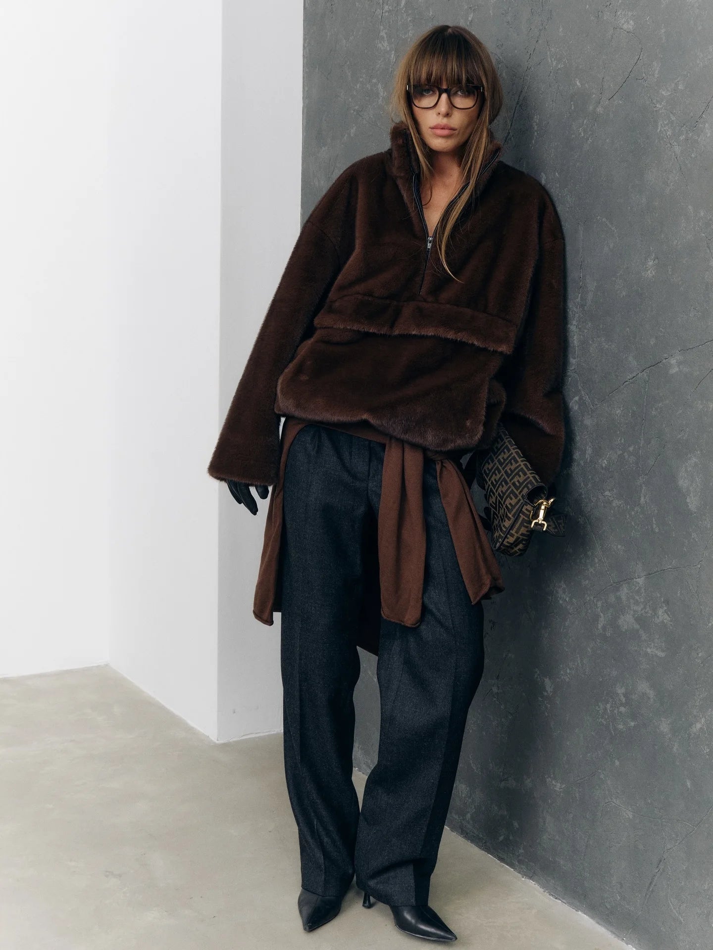 Faux Fur Coat