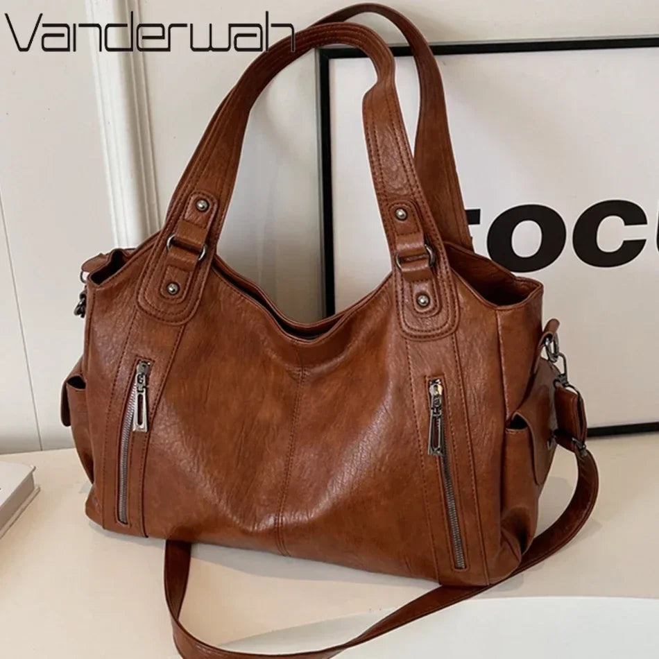 Vintage Sturdy Wear-Resistant Tote Bag