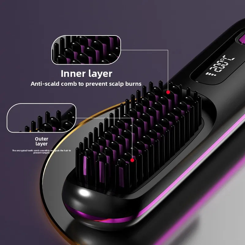 Wireless Straightening Comb