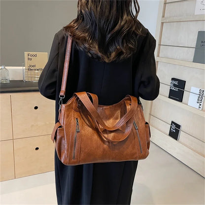 Vintage Sturdy Wear-Resistant Tote Bag