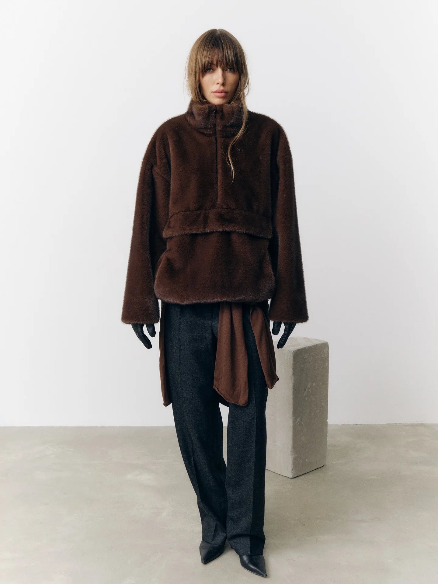 Faux Fur Coat