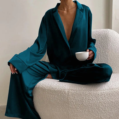 Two Pieces Women Pajama Set