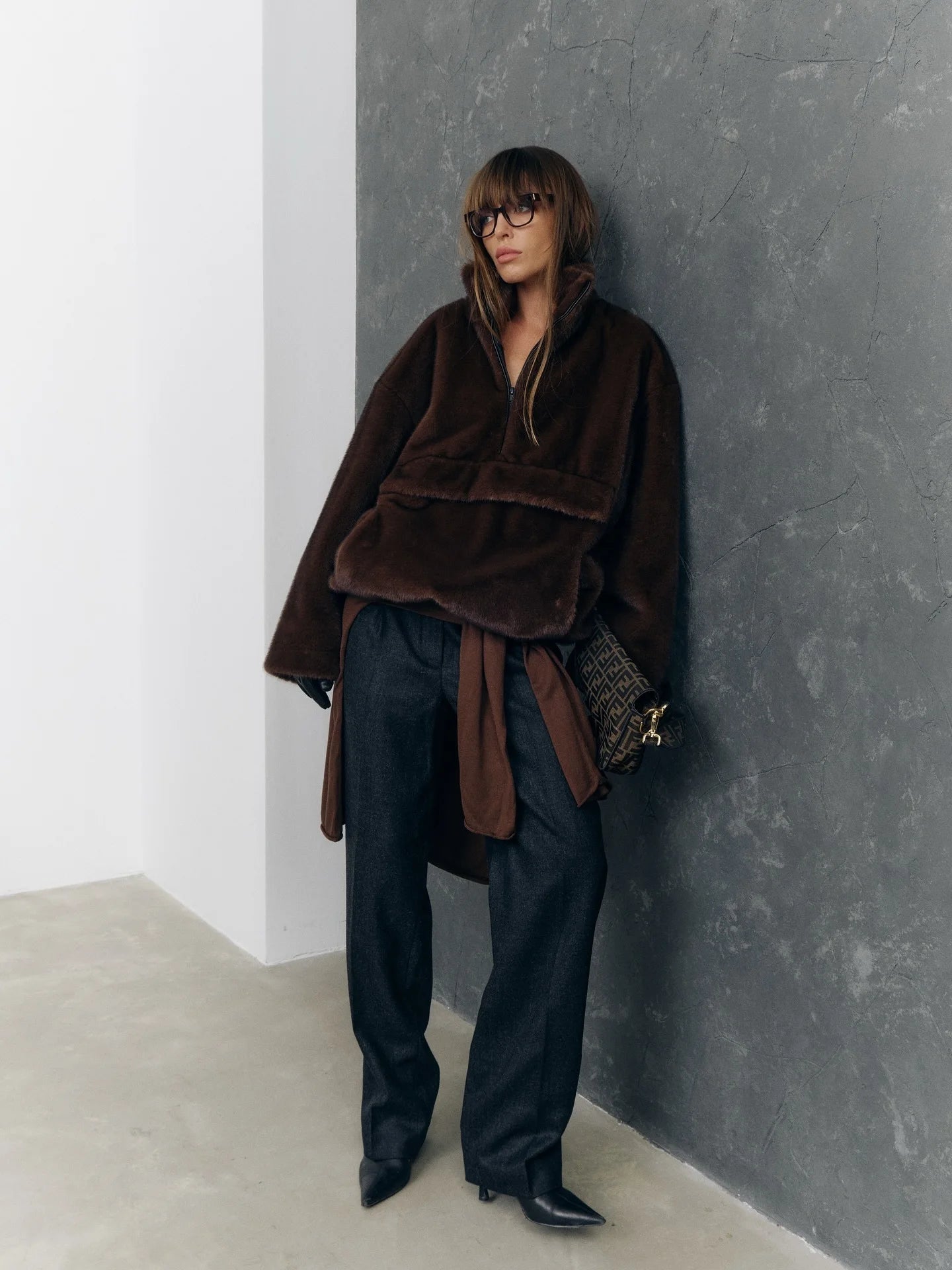 Faux Fur Coat