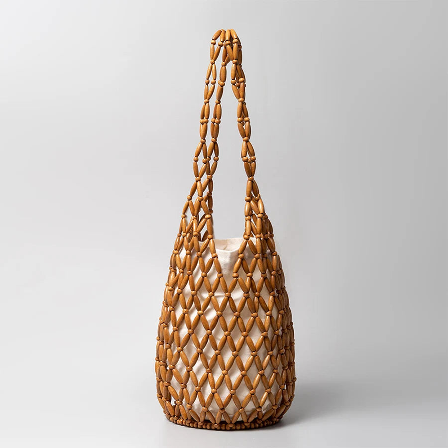 Woven handbag