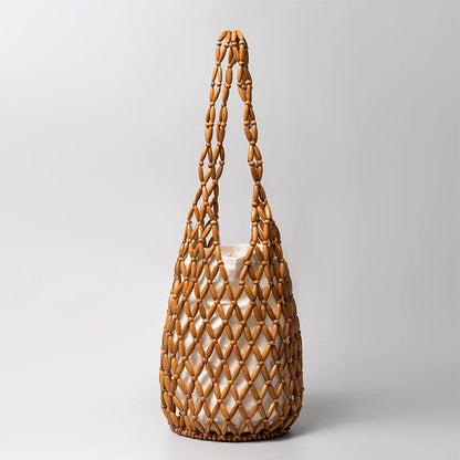 Woven handbag
