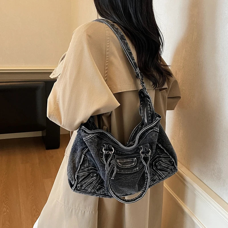 Denim Handbag