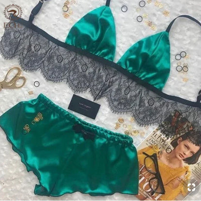 Satin Pajamas Set