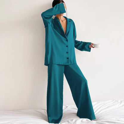 Two Pieces Women Pajama Set