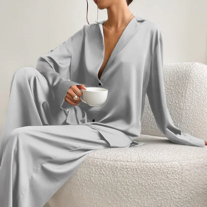 Two Pieces Women Pajama Set