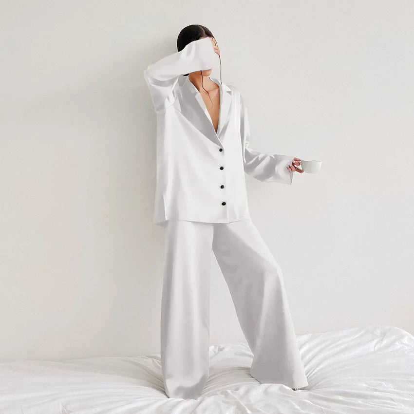 Two Pieces Women Pajama Set