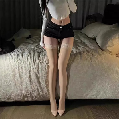 Extra Long Stockings Lace Top