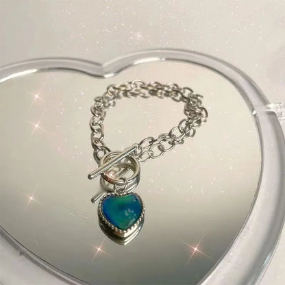 t Sparkling Zircon Flower Bracelet