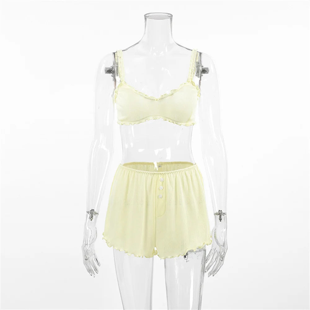 Crop Top Nightie Tank