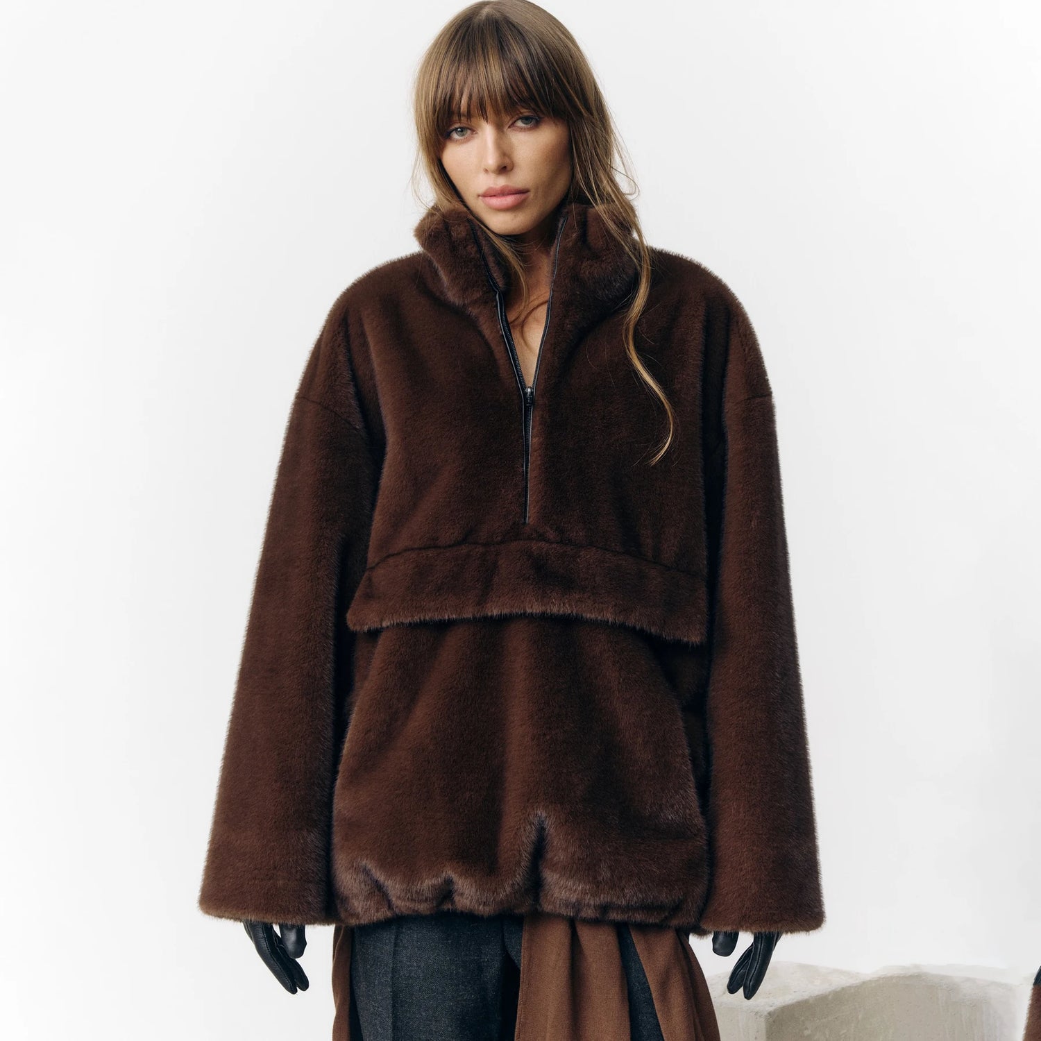Faux Fur Coat