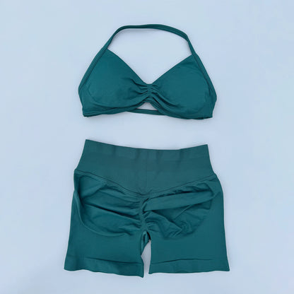 2 Pieces Yoga Gym Set Seamless