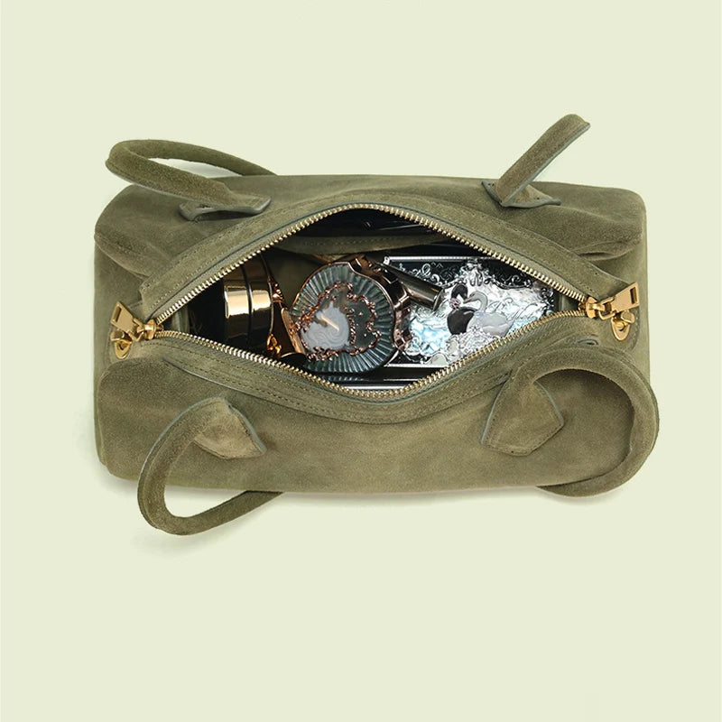 Solid Green Handbag