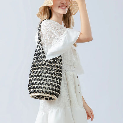 Woven handbag