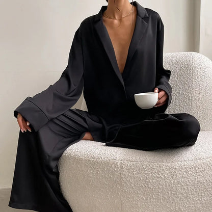 Two Pieces Women Pajama Set