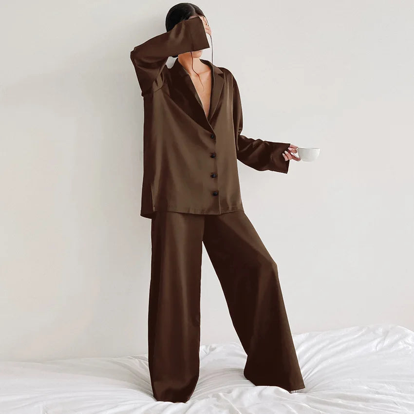 Two Pieces Women Pajama Set