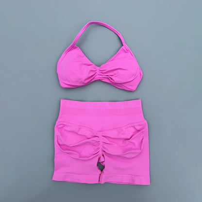 2 Pieces Yoga Gym Set Seamless