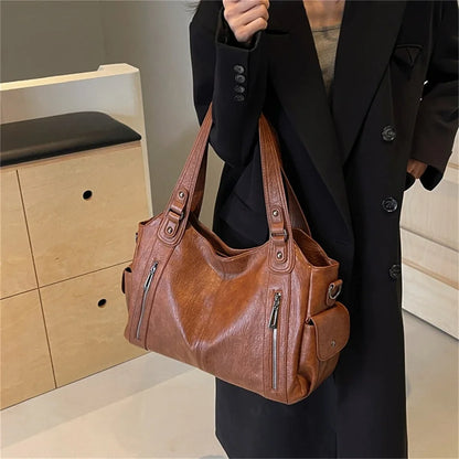 Vintage Sturdy Wear-Resistant Tote Bag