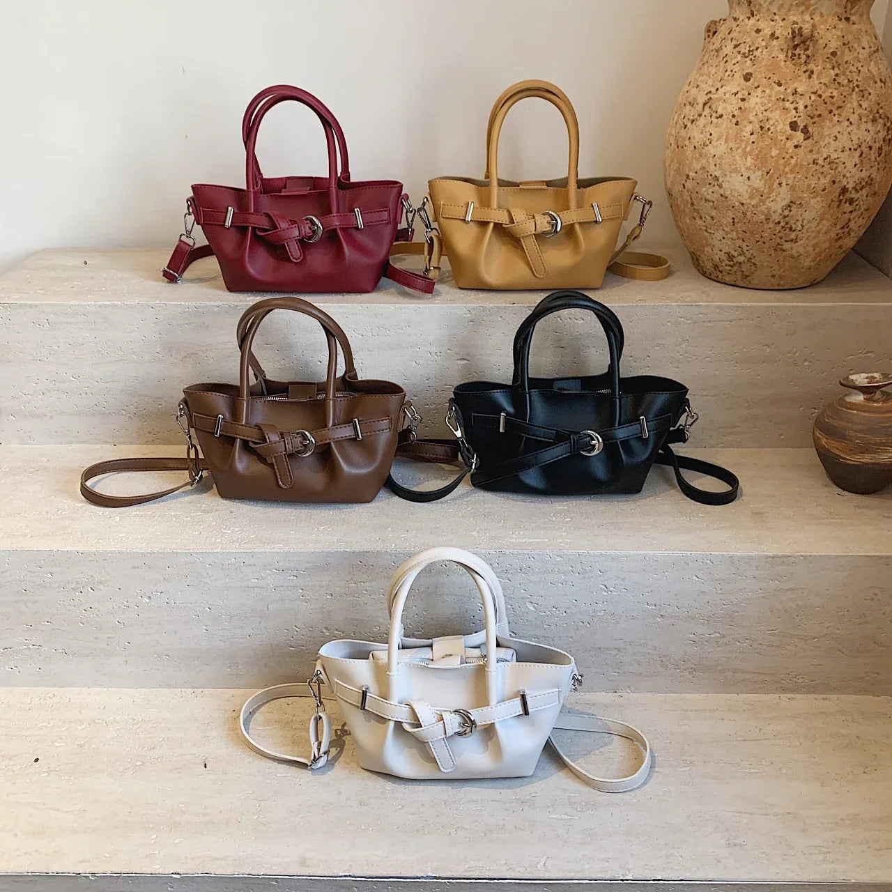 Leather Shoulder Bag