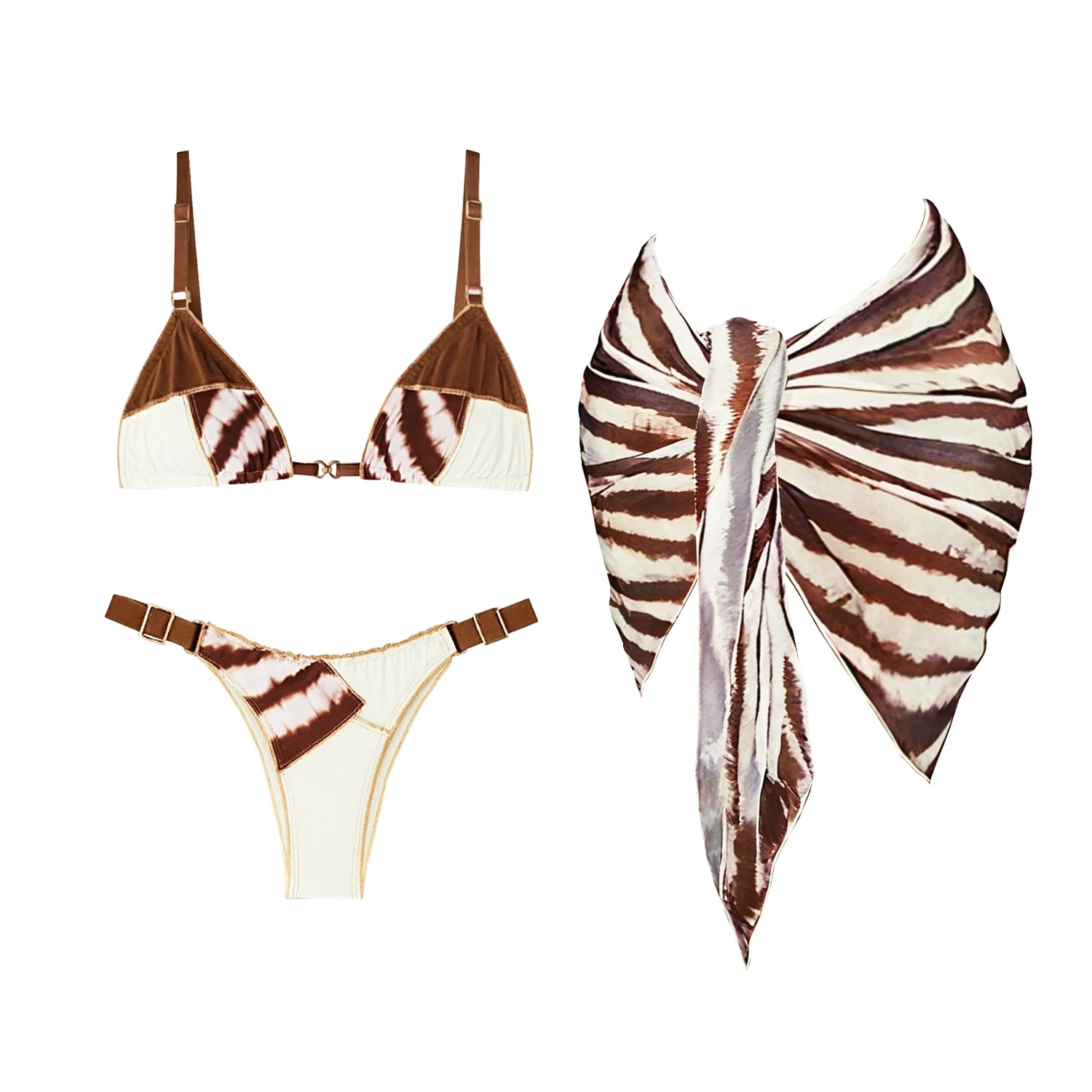 Zebra 3-piece set