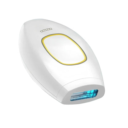 Laser pulse hair removal device painless