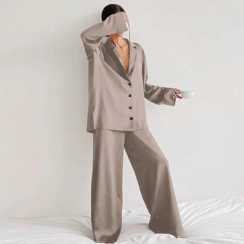 Two Pieces Women Pajama Set
