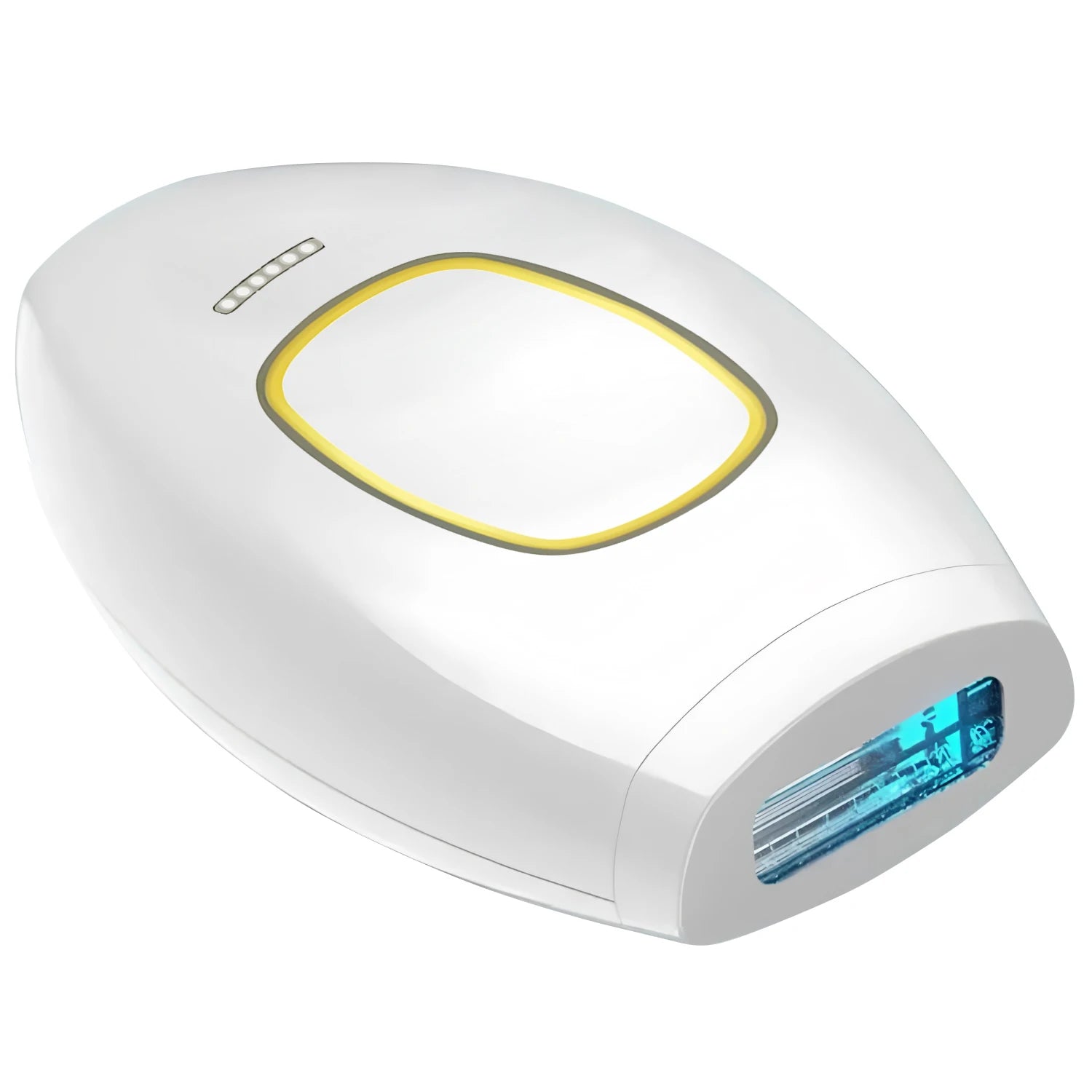 Laser pulse hair removal device painless