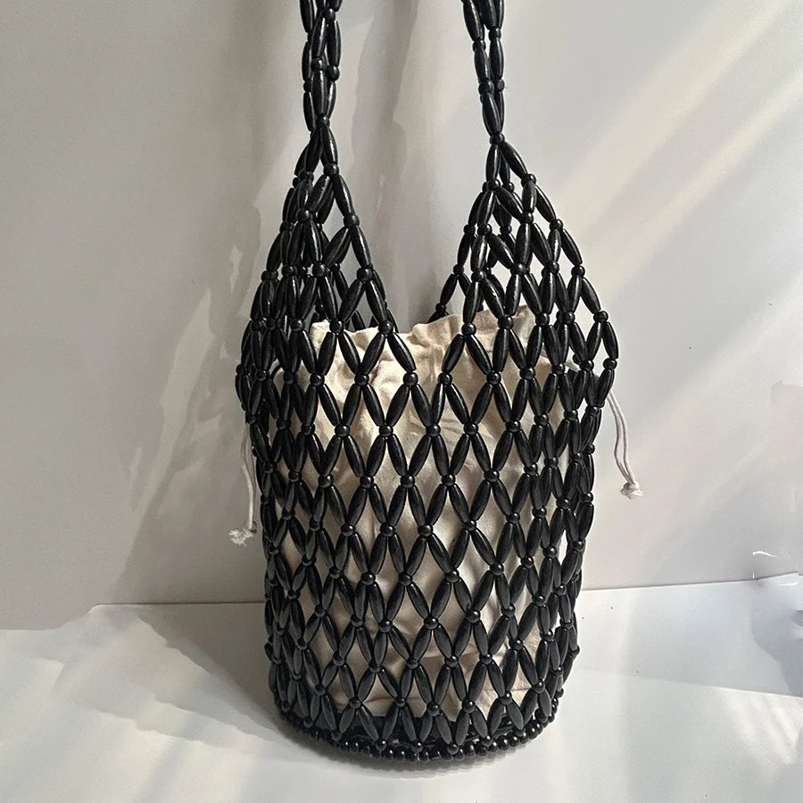 Woven handbag
