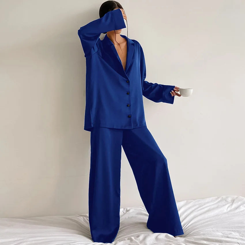 Two Pieces Women Pajama Set